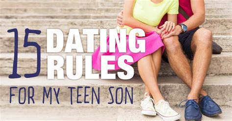 parent rules for teenage dating